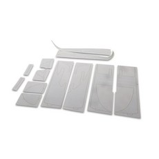 E-flite 데칼 시트 UMX 터보 목재 에볼루션 EFLU8956 트림 파일럿 스케일 Accys, E-flite 데칼 시트 UMX 터보 목재 에볼루션 E