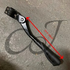 CJ Ebike 微型電動車電動輔助自行車側柱邊柱，輕巧耐用，提升停放穩定性, 1個, 管夾