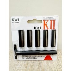 欣成美材 日本貝印刮鬍刀（5入雙刀刃）, 1個