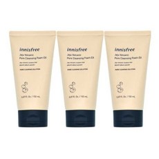 이니스프리 화산송이 모공 클렌징 폼, 150ml, 3개