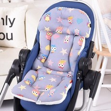 [해피플러스] 극세사 루비 사계절 유모차시트, 플라워애플, 1개