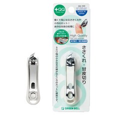 GREEN BELL 綠鐘 QQ 美甲與角質層修剪器, 1個, 白色