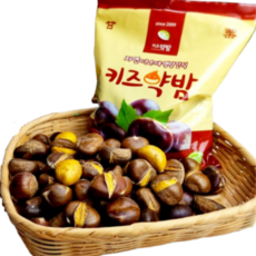 e키즈약밤 25년산 햇 약단밤 햇밤 칼집밤 구워먹는밤, 2개, 500g