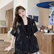 댄스복 라인 블라우스 시스루 자켓 아랑 고고 장구 화려한 난타복 단체복 줌바복 화려한 축제 상의 공연복