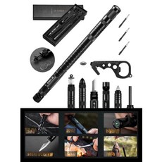 호신용품 쿠보탄 텍티컬펜 방어 장비 개인 여성용 야외, 3. 낚시 도구+칼 다기능 전술펜, 1개