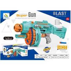 Lefan Toys 兒童電動連發軟彈槍, 1個