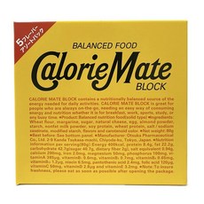 【판로 한정품】오츠카 제약 칼로리 메이트 블록 아소트 팩 4개×20상자, One Color, 1개
