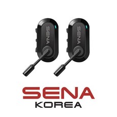 세나 바이컴 20 BIKOM20-0XD 듀얼팩 자전거 팩라이딩 아웃도어 초소형 메시 인터콤 헤드셋, 블랙 블랙