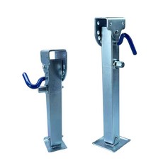 카라반 아웃트리거 트레일러 접이식 리프트 다리 받침대, 1개, 2. 1톤 280 지지대+U자+나사2+조이스틱