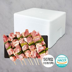 업소용 파닭꼬치 30cm*125g 50개입 1박스 공장직영, 50개, 125g