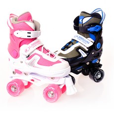 랜드웨이 사이즈조절형 아동용 레이싱 롤러스케이트, 블루, 1개