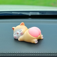 사무실 차량 인테리어 소품 피규어 액세서리, 1개, 강아지