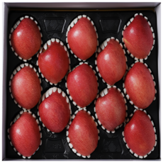 [달콤이네과일] 고급 명품 사과 선물세트 최상품 경북 홍로 사과 선물용 과일 5kg (특품 14~16과), 1박스