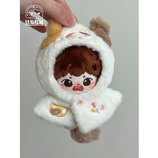 10m인형옷 15 20cm 솜인형 아이돌 귀여운, 검은 고양이 망토 10cm, 1개