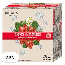 다하다 스트로베리, 1.2g, 100개입, 2개