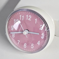 화장실시계 생활방수 무소음 욕실 주방 부착시계, 방수시계(스카이)
