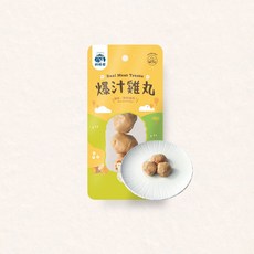 飼糧倉 爆汁雞丸 犬貓適用, 1個, 爆汁雞丸25g, 25g, 雞