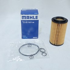 MAHLE 機油芯 W204 W212 W176 W447 W166 GLK, 1個, OX153/7D2 賓士 柴油車用