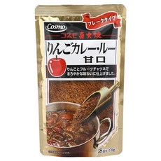 日本 Cosmo COSMO科斯莫食品蘋果咖哩粉170g 6包, 1個, 170g