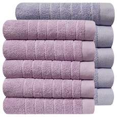 호텔수건 170g 퍼플라인 30수, 라일락퍼플+라벤더퍼플, 10개