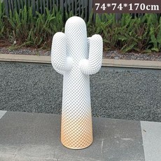 선인장 대형 매장용 1.5m 옷 가게 행거 디자인 행어, 1.7m화이트오렌지그라데이션