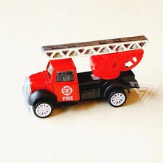 【台灣出貨】仿真消防車合金車 1/64模型車 消防救援玩具, 3, 1個