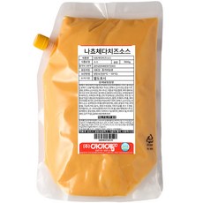 아이엠소스 나쵸체다치즈소스, 500g, 1개
