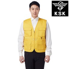 K-45 고급 TC조끼 노랑 M~3XL 등산조끼 낚시조끼 회사 유니폼 단체복 작업복 조끼 근무복 남자 남성 여자 여성 일육