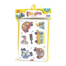 아리아띠 목욕놀이 스티커 탈것 MRMP 030, 혼합색상, 1개