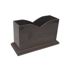 칵테일바 브라운 냅킨 꽂이 /티슈/케이스/각티슈/냅킨/커버/다용도/수납함/사각/휴지/넵킨/냅킨통/원목, 1개, 기타
