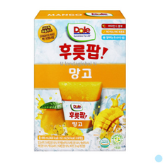 돌 후룻팝 망고 어린이 간식 과일 주스, 62ml, 1개