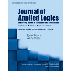 (영문도서) Journal of Applied Logics. IfCoLog Journal of Logics and their Applications. Vo... Paperback, College Publications, English, 9781848904781