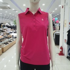 까스텔바작 여성 골프 조끼 베스트 심플 스트레치 라운드룩 여름 등판 로고 포인트 메쉬 민소매티셔츠 TN702EM1USDH5583903