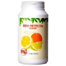 팝플러스 식용 무수 구연산 100퍼센트, 550g, 1개