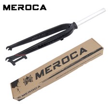 MEROCA 鋁合金山地車硬叉 適用於 26/27.5/29吋自行車, 黑色 - 黑標 盒裝, 1個