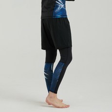 HMUS 男士鯊魚尾水打底褲