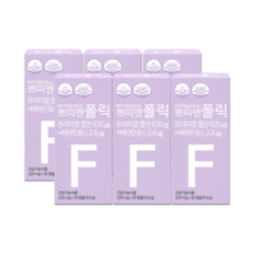 쁘띠앤 폴릭 (6개월) 임산부 엽산 비타민B12 임신 준비 엽산, 30정, 2개