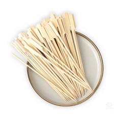 준열 대나무 손잡이 꼬치 50p 산적 오뎅 닭꼬치 캠핑 탕후루 막대 일회용꼬지, 소