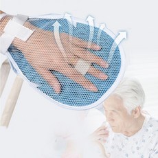 자해 글러브 긁힘 병원 스크래치 노인 손싸개 억제대 손보호 벙어리장갑 안전 장갑 방지, 1개
