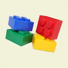 마그네틱함 데스크 책상 플라스틱 블록 장난감 정리함 쏙템, 1개