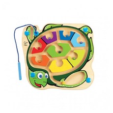 Hape(하페) 거북이 콜로콜로 미로 24.5×22.3×2.1cm 3세 이상 목재 놀이용 주방 세트 장난감 E1705