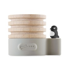 Bone 原木擴香台 香氛精油擴香座, 1個, 企鵝小丸