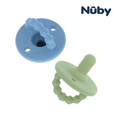 누비 쪽쪽본능 올실리콘 쪽쪽이 공갈 노리개 젖꼭지, 1세트, 말차&소다팝, 1단계