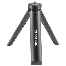 BLACK DOG 黑狗 戶外露營手電筒專用三腳架, 夜幕黑色, 1個