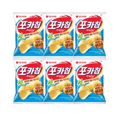 오리온 MINI 포카칩 오리지널 30g, 6개