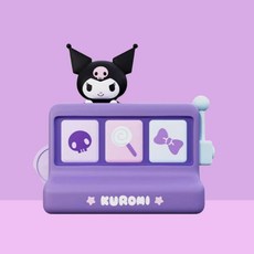 차량용피규어 산리오 디퓨저 주차번호판-쿠로미 79000EA 1EA, 본상품