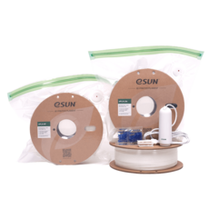 【聚材3D列印-快速出貨】eSUN 3D Printer Filament ePLA-HF ePLA-Lite 真空包裝, 透明, eVacuum Kit Pro 真空套件