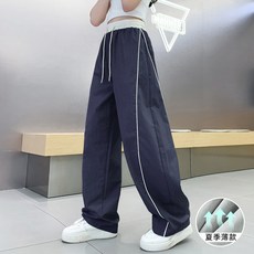 女童防蚊褲夏季兒童褲子 新款中大童薄款速乾冰感休閒長褲夏裝