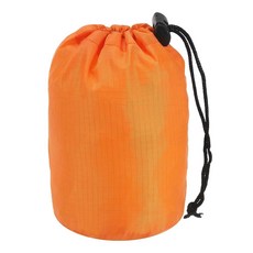 YELARXI 스터프 백 나일론 방수 보관 가방 휴대용 드로스트링 드라이 백 기어 정리 토글 포함 7.6 x 12.7cm(3 5인치) 배낭여행 캠핑 여행 하이킹에, 주황색
