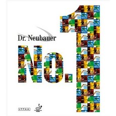 KUDA桌球 Dr. Neubauer NO.1 長顆粒 桌球膠皮 提升反旋 控制性佳, 紅色,OX無海綿, 1個